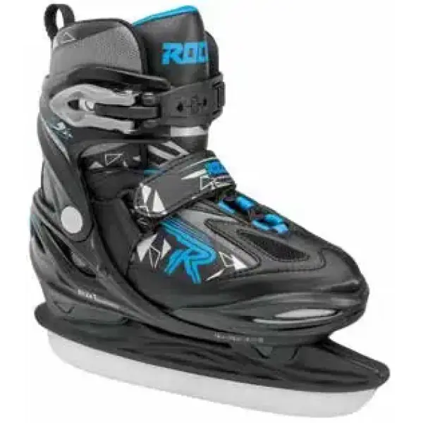 Roces Moody 3.0 größenverstellbare Kinderschlittschuhe (Schwarz - 30-35)