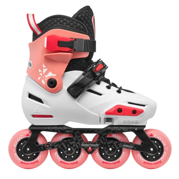 Rollerblade Apex Inliner Rulleskøjte Børn Hvid/Coral