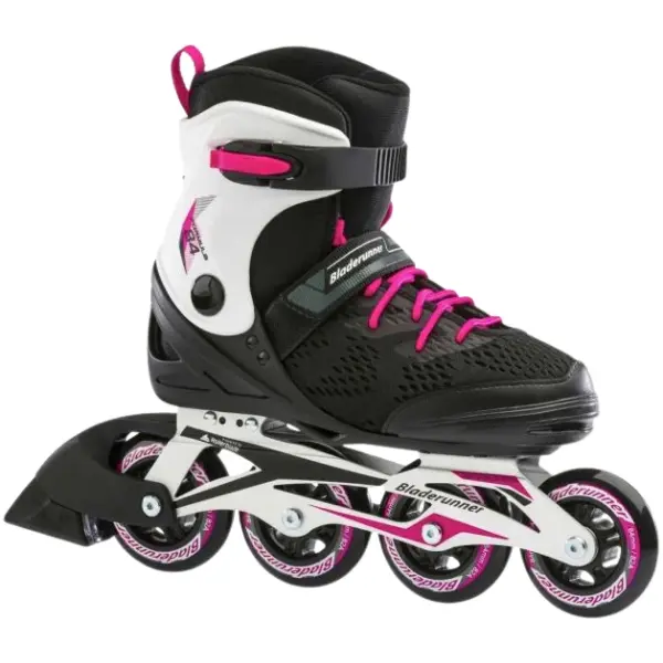 Inliners Rollerblade Bladerunner Formula 84 Womens (Black/Rasberry - 42)
