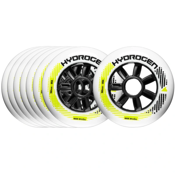 Inliner Rollen Rollerblade Hydrogen -Set (100mm - 8-pack)