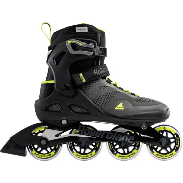 Inliners Rollerblade Macroblade 80 (Black/Lime - 42)