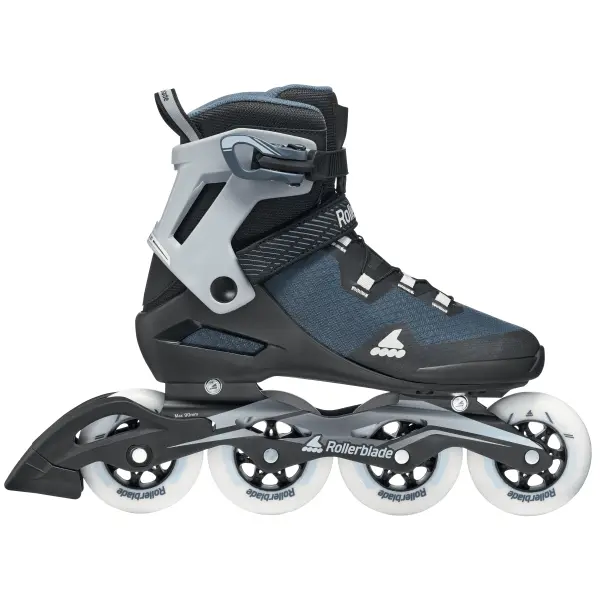 Inliner Herren Rollerblade Macroblade 90 (Schwarz/Blau - 43)
