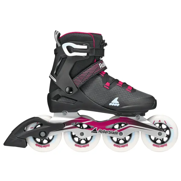 Inliner Damen Rollerblade Macroblade 90 (Schwarz/Pink - 40.5)