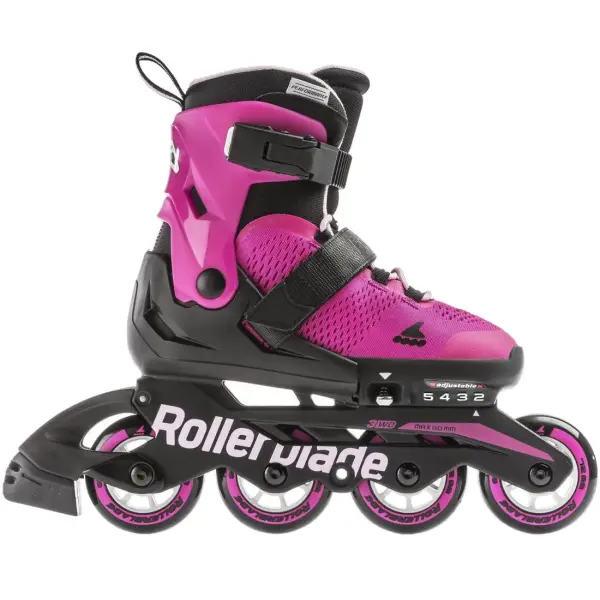 Rollerblade Microblade Justérbar Børne Rulleskøjte Pink Bubblegum