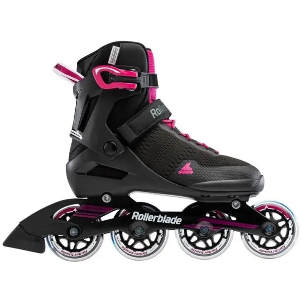 Rollerblade Sirio 80 W Inliner Rulleskøjte Sort/Raspberry