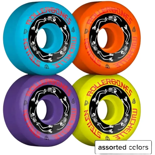 Roller Derby Rollerbones Michelle Derby Wielen 4-Pack (Assorted Colors - 101A)