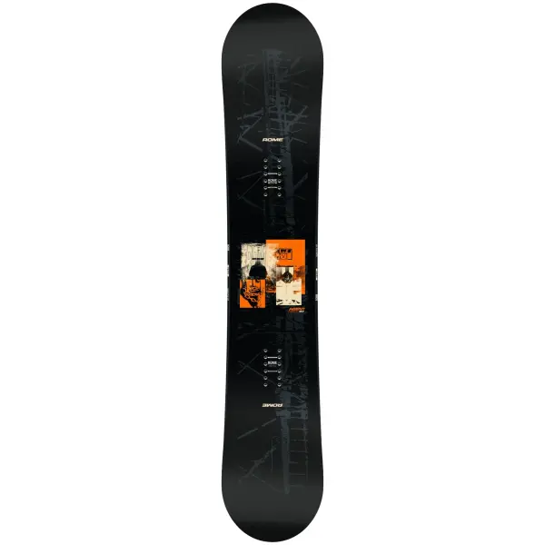 Snowboard Rome Agent Pro (155Wcm - Schwarz)