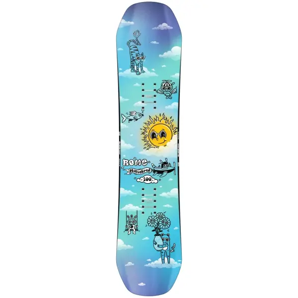 Snowboard Rome Minishred Kinder (90cm - Blau)