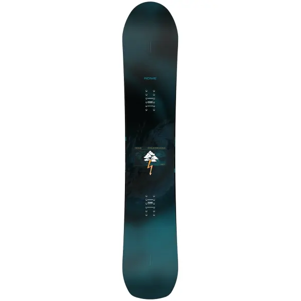 Snowboard Rome Stale Crewzer (157cm - Schwarz)