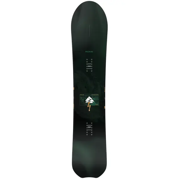 Snowboard Rome Stale Fish (154cm - Sort)