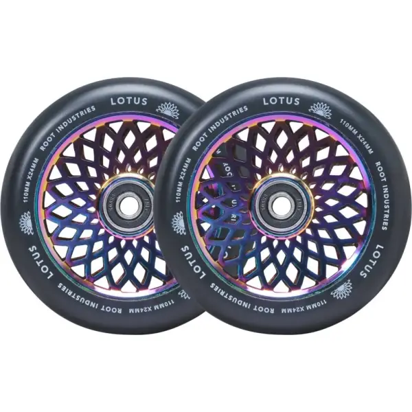 Stunt Scooter Rollen Root Lotus 2 Stk. (110mm - Rocket Fuel/Black)