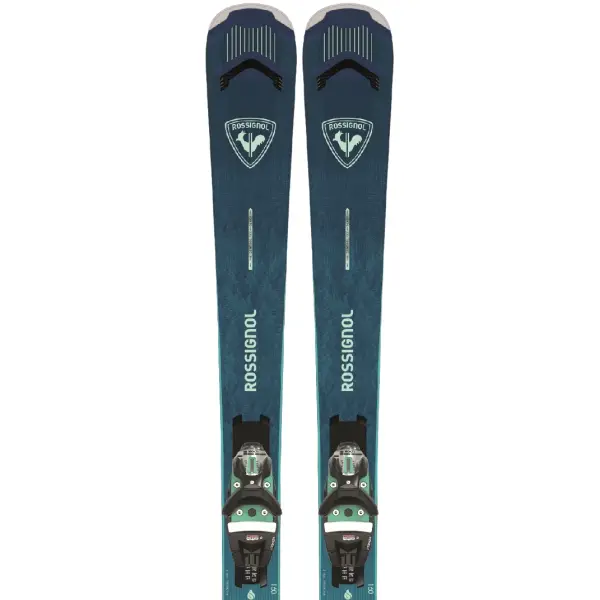 All Mountain Ski Rossignol Arcade Damen 84 + K NX 12 (146cm - Blau)