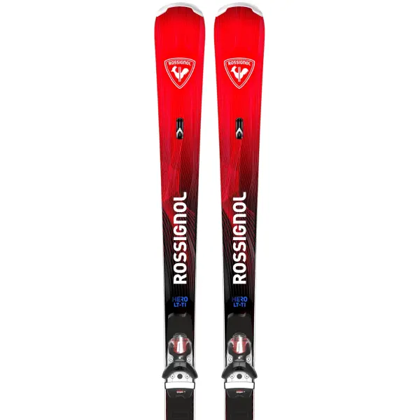 Carving Ski Rossignol Hero LT TI K + NX 12 (167cm - Rot)