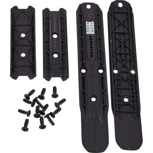 Rossignol/Fischer Turnamic IFP Junior Bindung Mounting Plates (Schwarz)