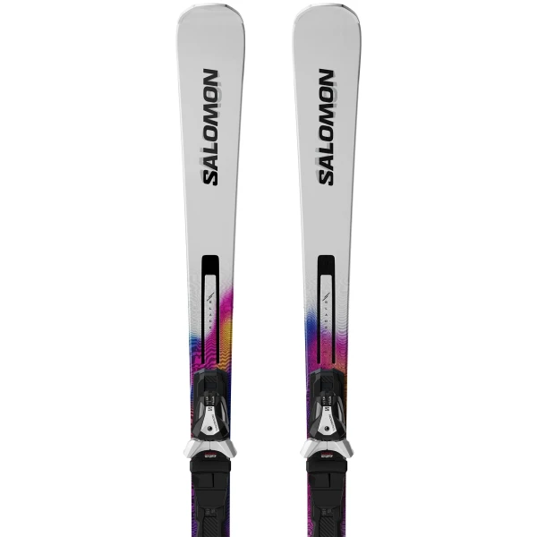 Carving Ski Salomon Addikt Pro 66 + M12 GW (163cm - Hvid)