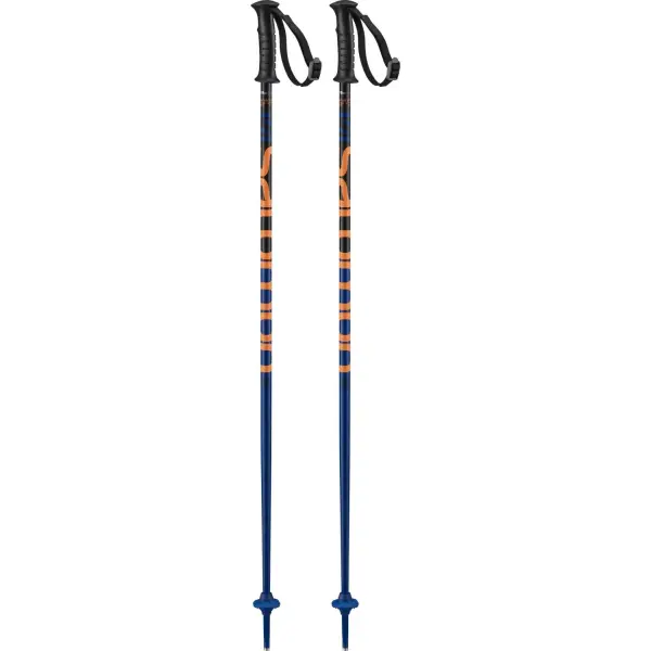 Skistokken Salomon Kaloo Junior (70cm - Blauw/Oranje)