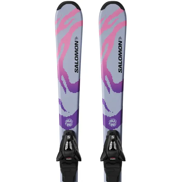 Kinderski Salomon Qst Cosmic Sky M + C5 GW (100cm - Blau)