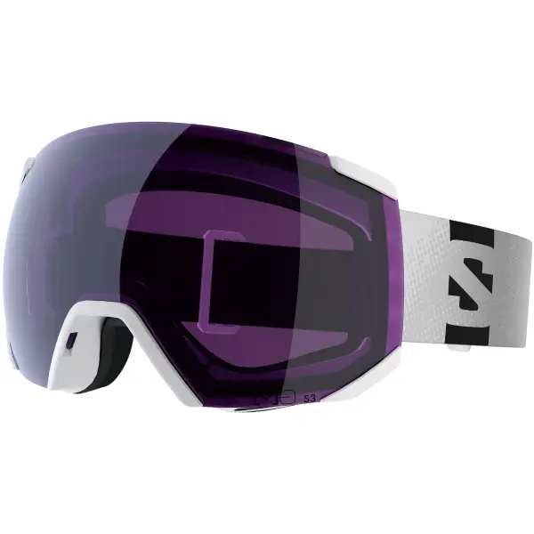 Skibrille Salomon Radium Sigma (White)