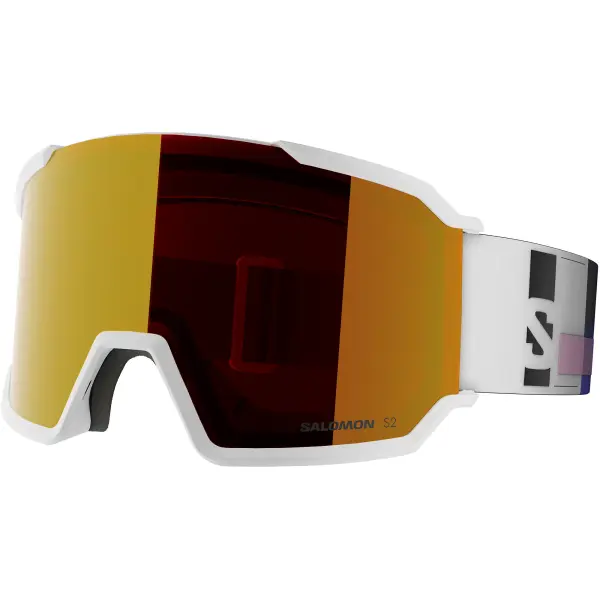 Skibriller Salomon S/View 3 (Addikt/Mid Red)