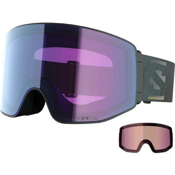 Skibrille Salomon Sentry Prime Sigmaphoto (Grau)