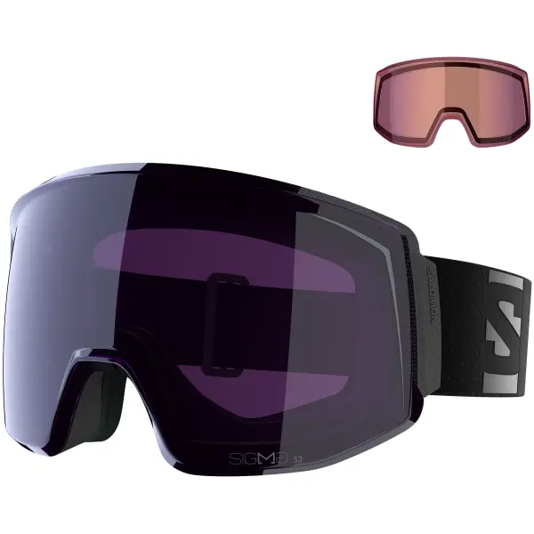 Skibriller Salomon Skarn Prime Sigma (Black)
