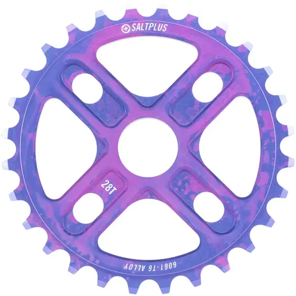 BMX Kettenblatt Salt Plus Manta (Nebula Purple - 28T)