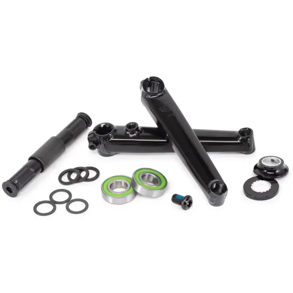 BMX Kurbel Salt Revo Freestyle (165mm - Schwarz)