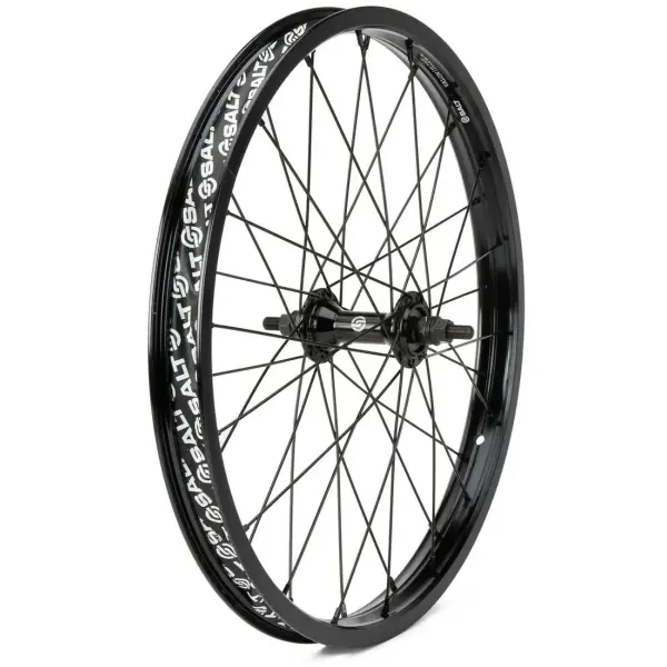 BMX Rad Salt Rookie Vorne (18" - Schwarz)