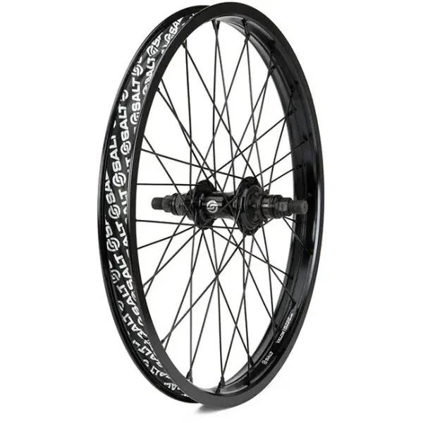 BMX Hinterrad Salt Rookie Cassette (18" - Schwarz)