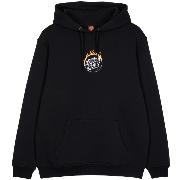 Hoodie Santa Cruz Burnt Opus (M - Sort)