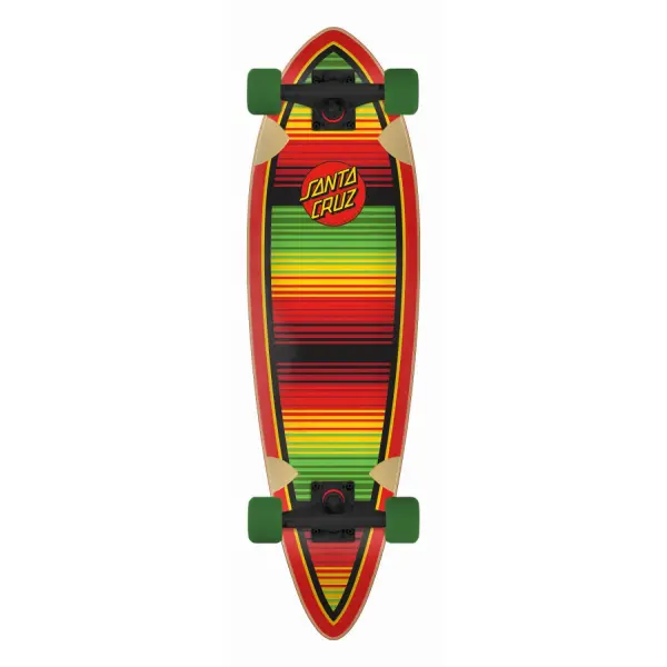 Cruiser Board Santa Cruz Classic Dot Pintail Komplettboard (33" - Serape Dot)