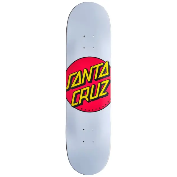 Skateboard Deck Santa Cruz Classic Dot (8" - White Dot)