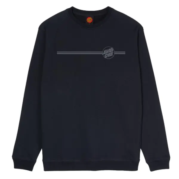 Santa Cruz Opus Dot Crew (S - Zwart)