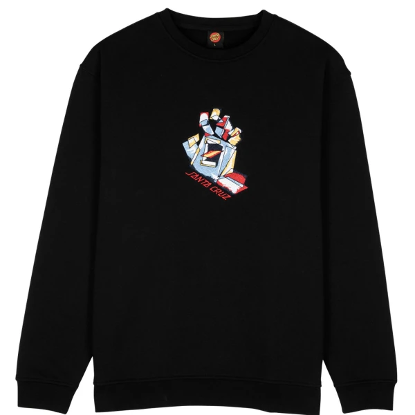 Santa Cruz Screaming Scratched Hand Strip (XL - Black)