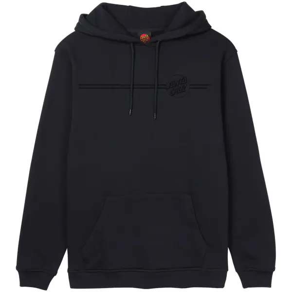 Hoodie Santa Cruz Tonal Opus Dot Stripe (M - Sort)