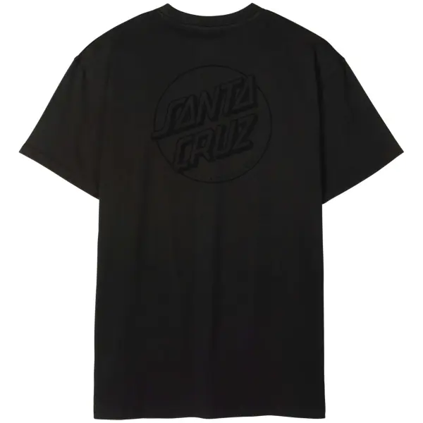 T-shirt Santa Cruz Tonal Opus Dot Heavy (S - Sort)