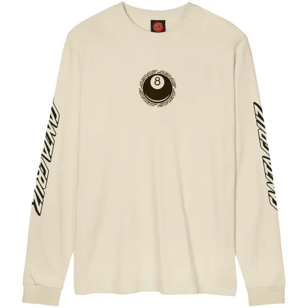 T-shirt Santa Cruz Winkowski Hachi Ball LS (XL - Wax Paper)