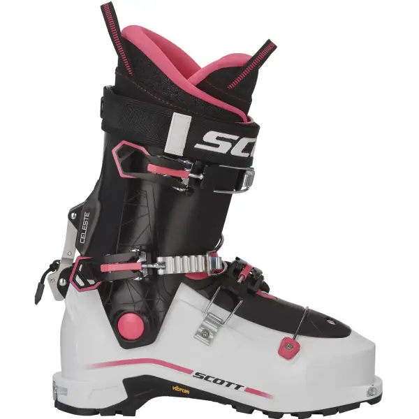 Skischuhe Damen Scott Celeste (23.5 - Weiß/Schwarz/Pink)