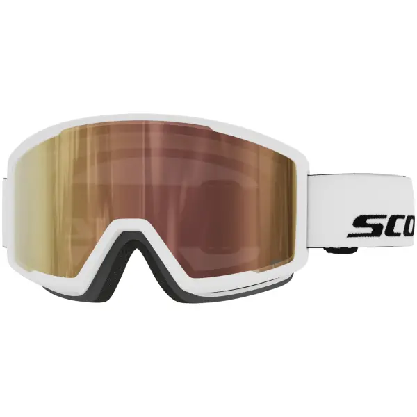Skibriller Scott Trace Pro Compact (White Amp Cinnamon Chrome S1-3)