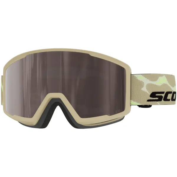Skibriller Scott Trace Pro Compact (Mojave Beige Silver Chrome S2)