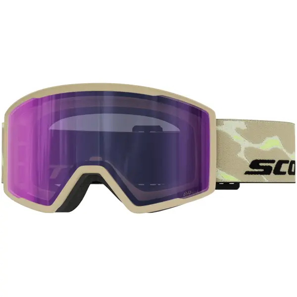 Skibriller Scott Trace Pro Light Sensitive (Mojave Beige Amp Ls Blue Chrome S1-3)