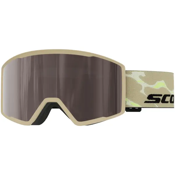 Skibriller Scott Trace Pro (Mojave Beige / Silver Chrome S2)