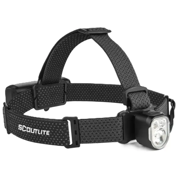 Stirnlampe Scoutlite Trigo 1000 (Schwarz)