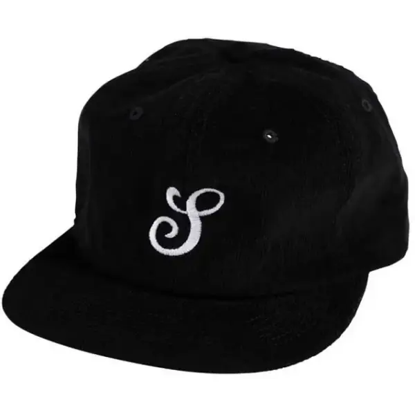 Shadow Furtive Corduroy Cap (Schwarz)