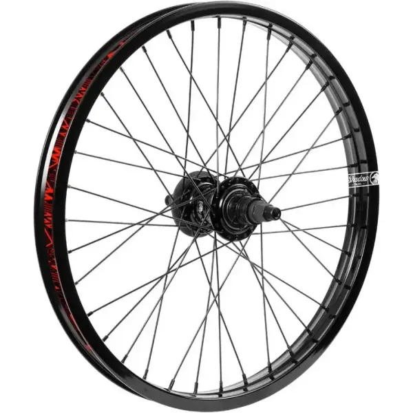BMX Rad Shadow Optimized Freecoaster (Schwarz - Right hand drive)