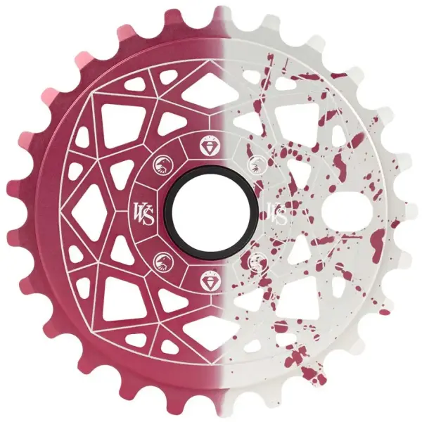 Freestyle BMX Kettenblatt Shadow VVS (Crimson Rain - 25T)