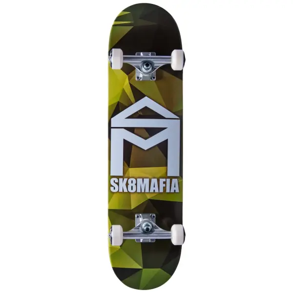 Skateboard Komplettboard Sk8mafia House Logo (7.87" - Camo)