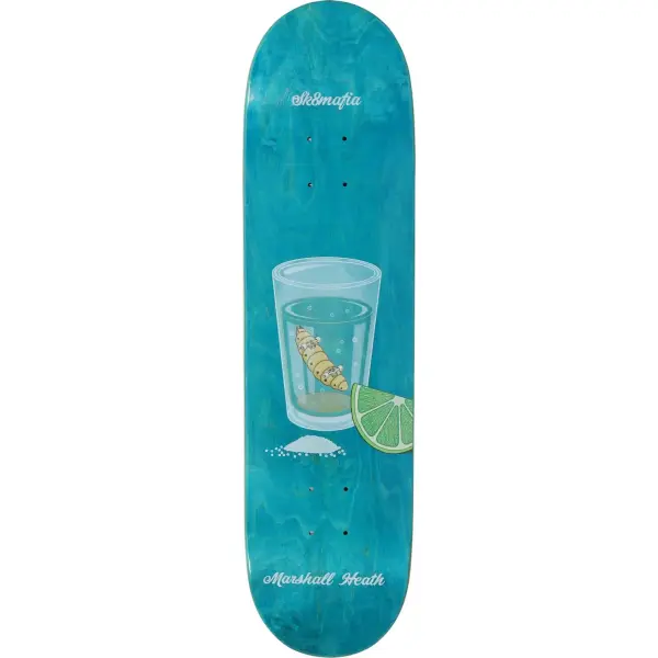 Skateboard Deck Sk8mafia Marshall Heath Hacked (8" - Petrol)