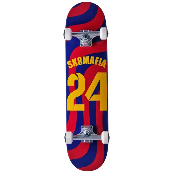 Skateboard Komplettboard Sk8mafia OG Logo Barci (7.5" - Blau)