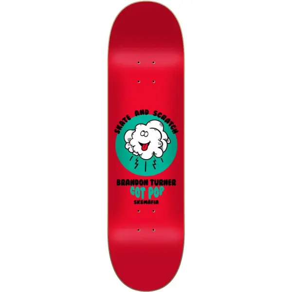 Skateboard Deck Sk8mafia Skate & Scratch (8.25" - Brandon Turner)